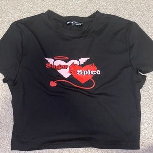 SHEIN sugar and spice top never worn